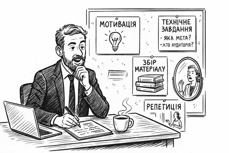 Підготовка до публічного виступу