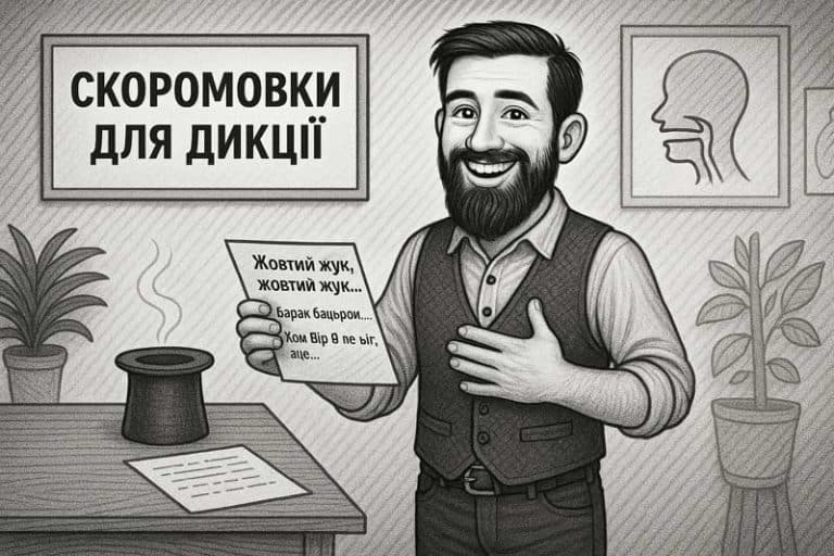 скоромовки для дикції